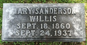 WILLIS, MARY ELIZABETH - Muscatine County, Iowa | MARY ELIZABETH WILLIS 