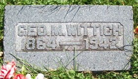 WITTICH, GEORGE MELCHIOR - Muscatine County, Iowa | GEORGE MELCHIOR WITTICH 