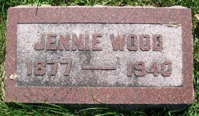 WOOD, JENNIE - Muscatine County, Iowa | JENNIE WOOD 