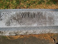 WULF, ALBERT - Muscatine County, Iowa | ALBERT WULF 