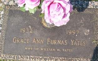 FURNAS YATES, GRACE ANN - Muscatine County, Iowa | GRACE ANN FURNAS YATES 