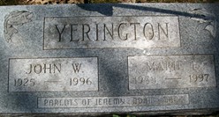 YERINGTON, MARIE ELAINE - Muscatine County, Iowa | MARIE ELAINE YERINGTON 