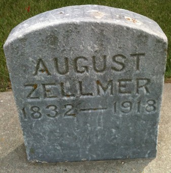 ZELLMER, AUGUST - Muscatine County, Iowa | AUGUST ZELLMER 