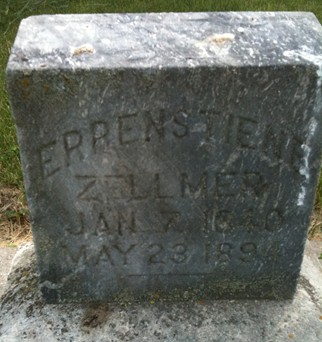 ZELLMER, ERRENSTIENE - Muscatine County, Iowa | ERRENSTIENE ZELLMER 