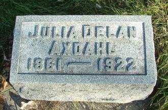 AXDAHL, JULIA - O'Brien County, Iowa | JULIA AXDAHL 
