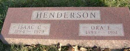 HENDERSON, ORA E. - O'Brien County, Iowa | ORA E. HENDERSON 
