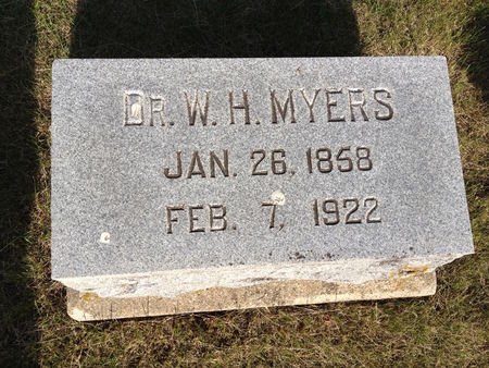 MYERS, DR. WILLIAM HENRY - O'Brien County, Iowa | DR. WILLIAM HENRY MYERS 