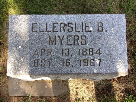 MYERS, ELLERSLIE B. - O'Brien County, Iowa | ELLERSLIE B. MYERS 