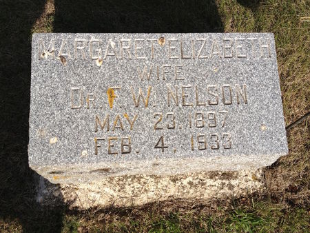 MYERS NELSON, MARGARET ELIZABETH - O'Brien County, Iowa | MARGARET ELIZABETH MYERS NELSON 
