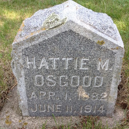 OSGOOD, HATTIE M. - O'Brien County, Iowa | HATTIE M. OSGOOD 