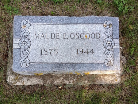 OSGOOD, MAUDE E. - O'Brien County, Iowa | MAUDE E. OSGOOD 