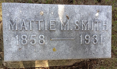 SMITH, MATTIE M. - O'Brien County, Iowa | MATTIE M. SMITH 