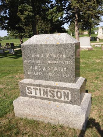 STINSON, ALICE D. - O'Brien County, Iowa | ALICE D. STINSON 