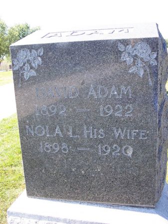 ADAM, DAVID - Page County, Iowa | DAVID ADAM 