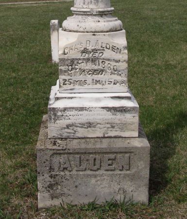 DAVID ALDEN, CHARLES - Page County, Iowa | CHARLES DAVID ALDEN 