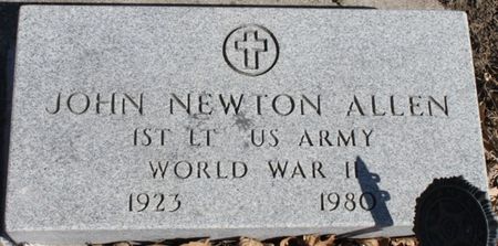 ALLEN, JOHN NEWTON - Page County, Iowa | JOHN NEWTON ALLEN 