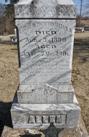 ALLEN, SAMUEL RUTHERFORD - Page County, Iowa | SAMUEL RUTHERFORD ALLEN 