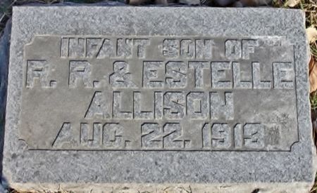ALLISON, INFANT SON - Page County, Iowa | INFANT SON ALLISON 