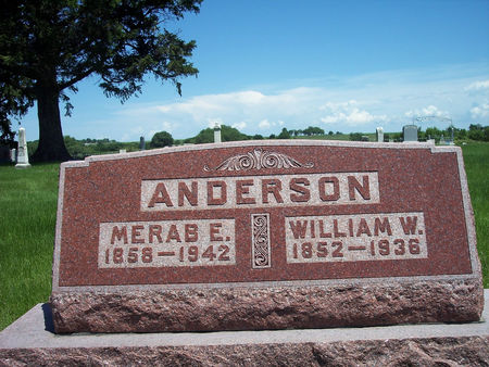 ANDERSON, WILLIAM W. - Page County, Iowa | WILLIAM W. ANDERSON 
