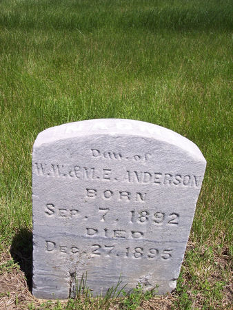 ANDERSON, NAOMI - Page County, Iowa | NAOMI ANDERSON 