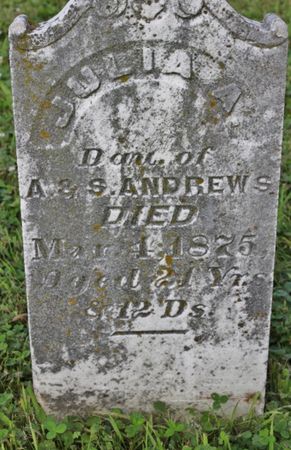 ANDREWS, JULIA A - Page County, Iowa | JULIA A ANDREWS 