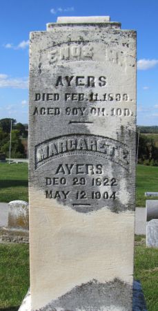 BEVARD AYERS, MARGARET - Page County, Iowa | MARGARET BEVARD AYERS 