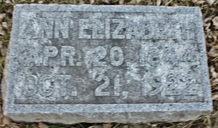 BARNHILL, ANN ELIZABETH - Page County, Iowa | ANN ELIZABETH BARNHILL 