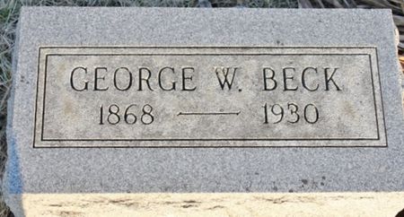 BECK, GEORGE W. - Page County, Iowa | GEORGE W. BECK 