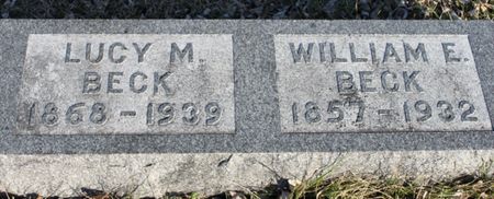 BECK, LUCY M - Page County, Iowa | LUCY M BECK 