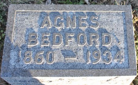 BEDFORD, SARAH AGNES - Page County, Iowa | SARAH AGNES BEDFORD 