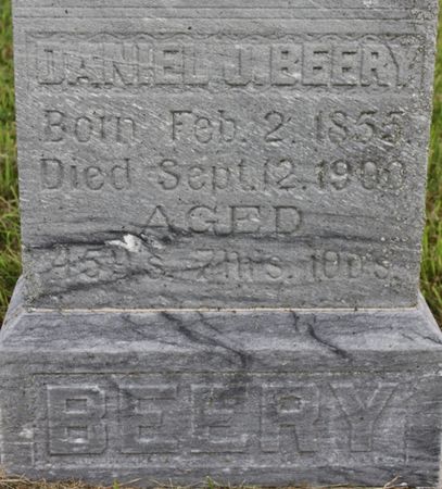 BEERY, DANIEL J - Page County, Iowa | DANIEL J BEERY 