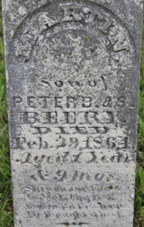 BEERY, MARTIN - Page County, Iowa | MARTIN BEERY 