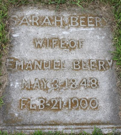 BEERY, SARAH - Page County, Iowa | SARAH BEERY 