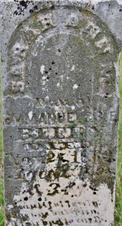 BEERY, SARAH ANN - Page County, Iowa | SARAH ANN BEERY 