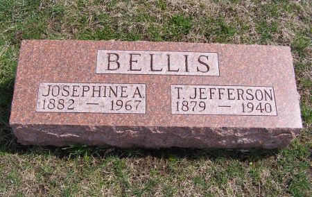 BELLIS, JOSEPHINE A - Page County, Iowa | JOSEPHINE A BELLIS 