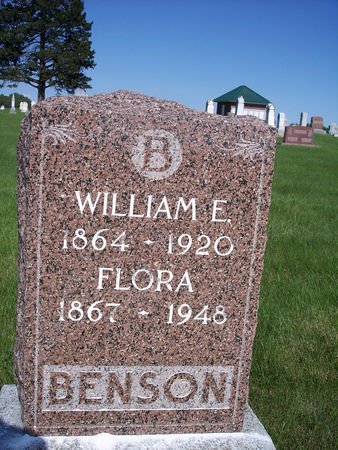BENSON, FLORA - Page County, Iowa | FLORA BENSON 