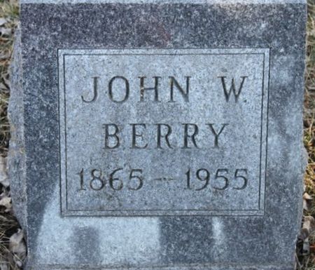 BERRY, JOHN WALTER - Page County, Iowa | JOHN WALTER BERRY 