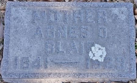 WOODS BLAIR, AGNES - Page County, Iowa | AGNES WOODS BLAIR 