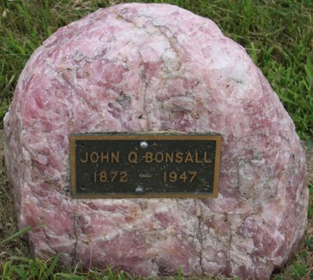 BONSALL, JOHN Q - Page County, Iowa | JOHN Q BONSALL 