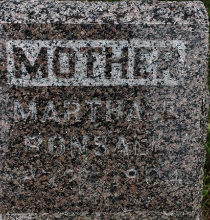 WOODRUFF BONSALL, MARTHA - Page County, Iowa | MARTHA WOODRUFF BONSALL 