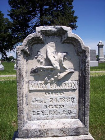 BOWMAN, MARY - Page County, Iowa | MARY BOWMAN 