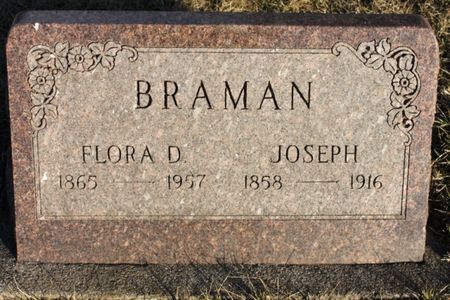 BRAMAN, JOSEPH - Page County, Iowa | JOSEPH BRAMAN 