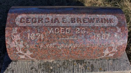 BREWRINK, GEORGIA E. - Page County, Iowa | GEORGIA E. BREWRINK 
