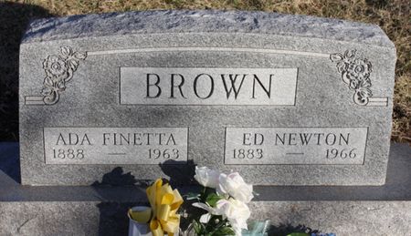 BROWN, ADA FINETTA - Page County, Iowa | ADA FINETTA BROWN 