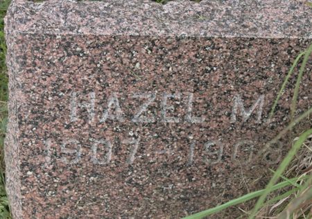 BROWN, HAZEL M - Page County, Iowa | HAZEL M BROWN 