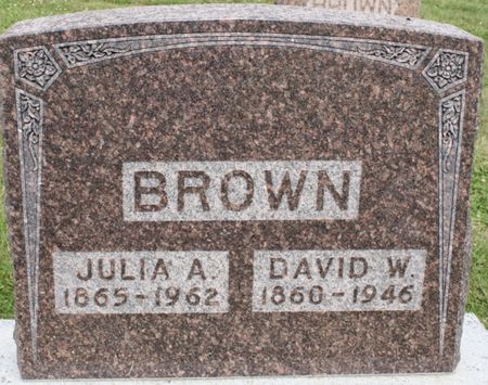 BEERY BROWN, JULIA A - Page County, Iowa | JULIA A BEERY BROWN 