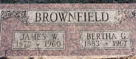 BROWNFIELD, BERTHA - Page County, Iowa | BERTHA BROWNFIELD 