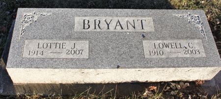 BRYANT, LOTTIE J. - Page County, Iowa | LOTTIE J. BRYANT 