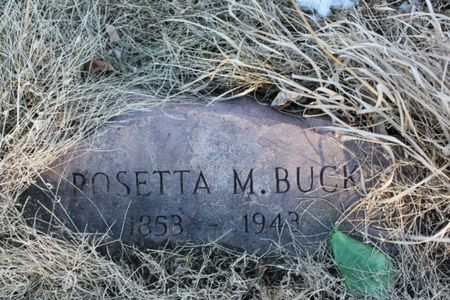 BUCK, ROSETTA MATILDA - Page County, Iowa | ROSETTA MATILDA BUCK 