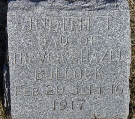 BULLOCK, JUDITH T. - Page County, Iowa | JUDITH T. BULLOCK 
